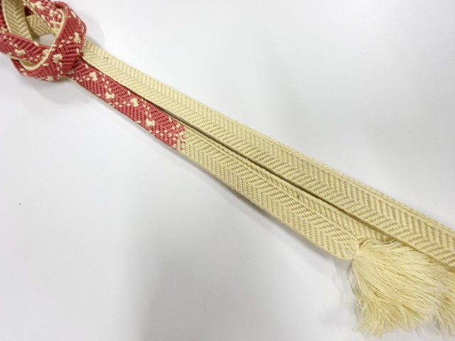 正絹　手組帯締め